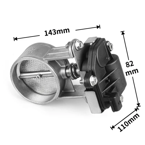 Imagen 2 del producto ¡Nuevo control remoto! Kit de válvula electrónica de tubo de escape de coche modo multiángulo Universal 51/60/63/70/76MM dispositivo controlador Kit remoto 2PIN