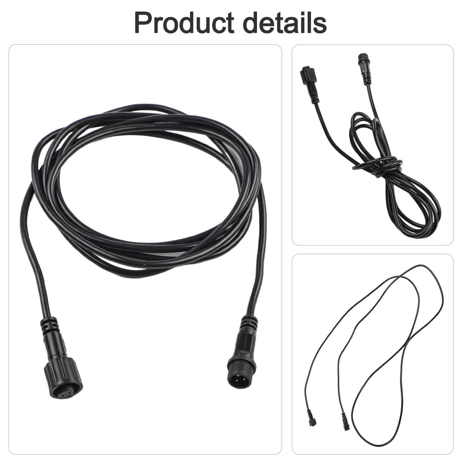 

Обновление Ebike Удлинительный кабель Ebike Простая установка Сенсорный кабель Контроллер Кабель двигателя MidDrive Резиновый и металлический материал