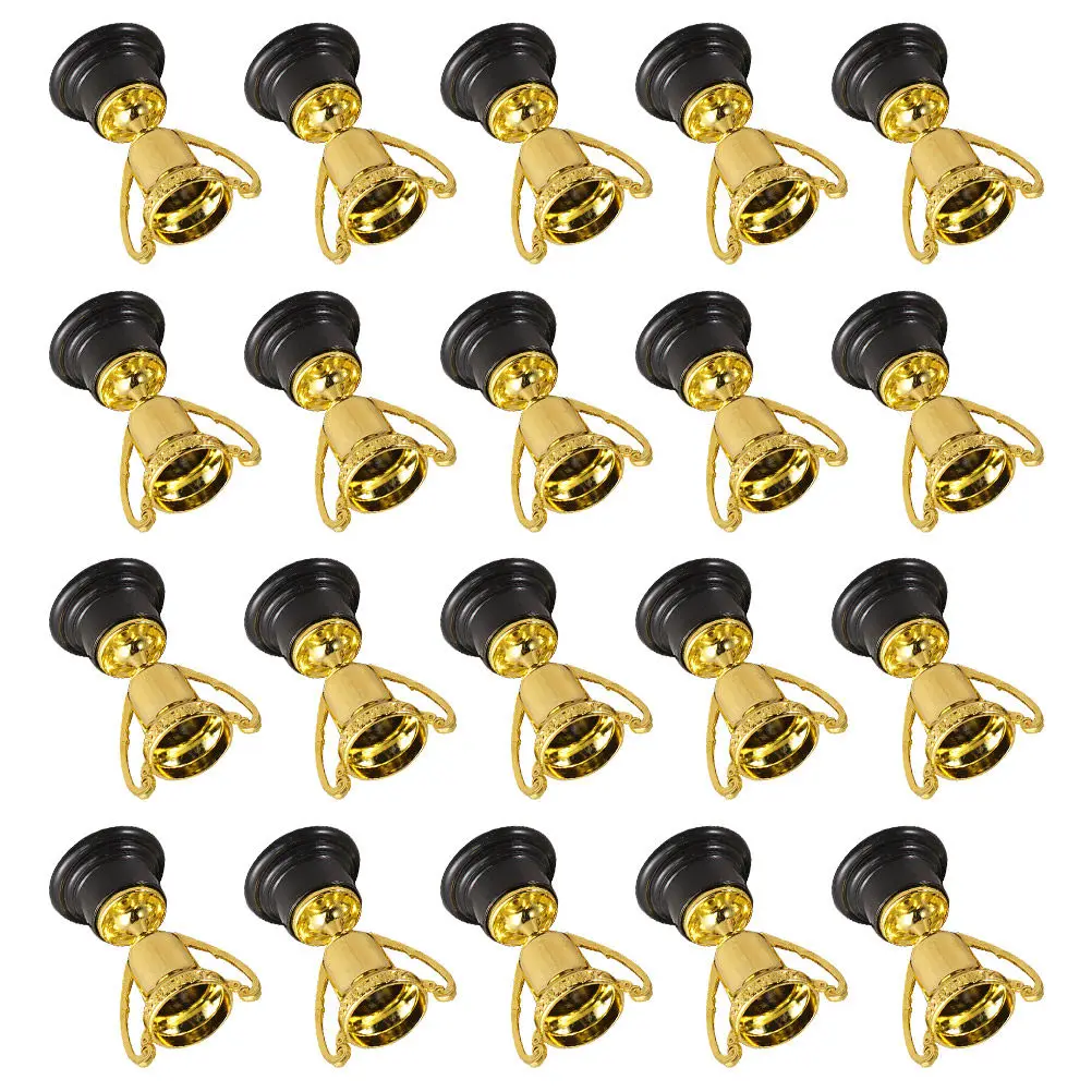 20Pcs Children Plastic Small Trophies Mini Award Cups Motivation School Party Prizes Trophies for Adults Volleyball Trophy Small