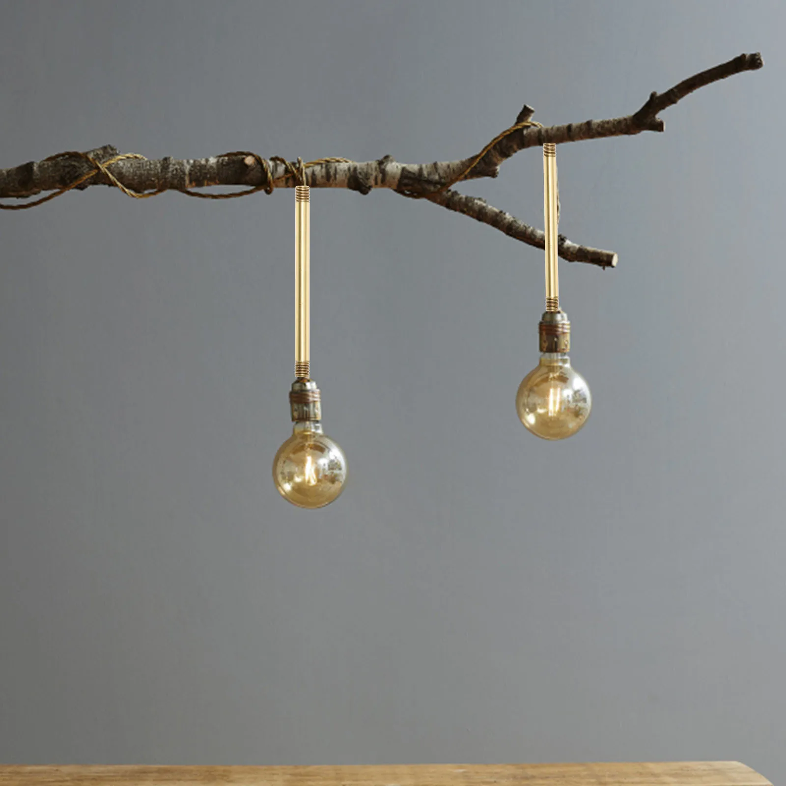 Copper Lamp Stem Straight Pipe Hardware Lighting Fixture Part Replacement DIY Lamp Kit Lighting Fixture Downrods