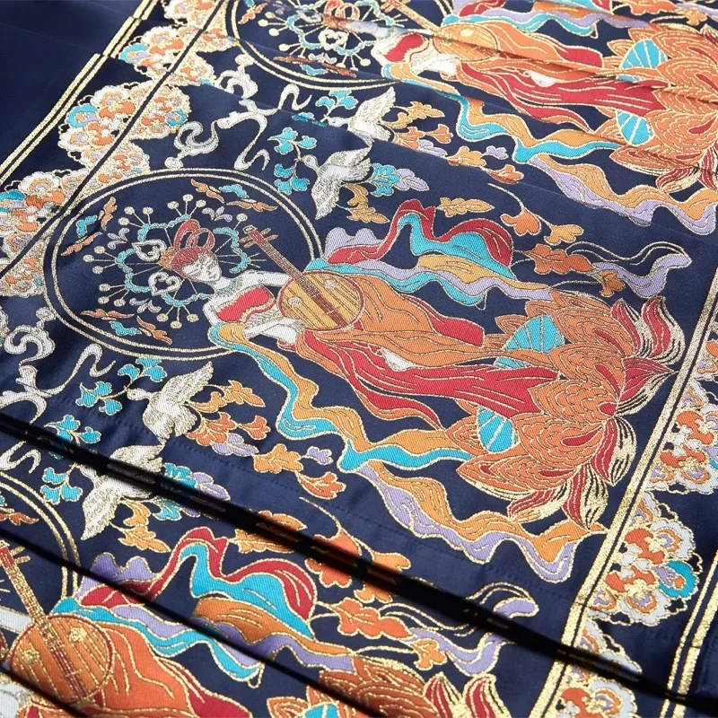 قميص Hanfu الصيني التقليدي المطرز للنساء ، تنورة وجه الحصان ، حفلة بتصميم جديد ، Ming Dynasty ،