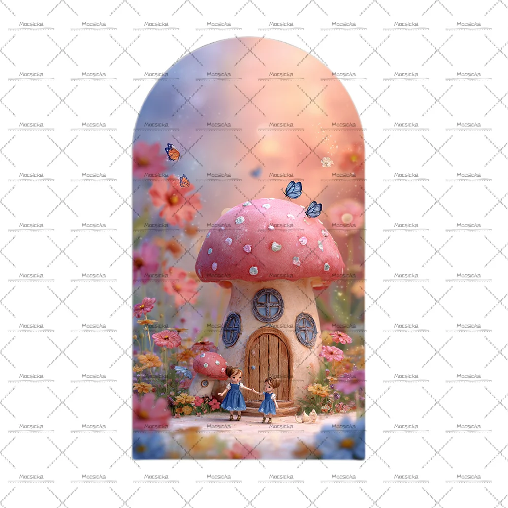 Mocsicka Dream Fairy Tale Arch Canopy Forest Themed Garden Outdoor Wedding Baby Shower Birthday Party Decorations