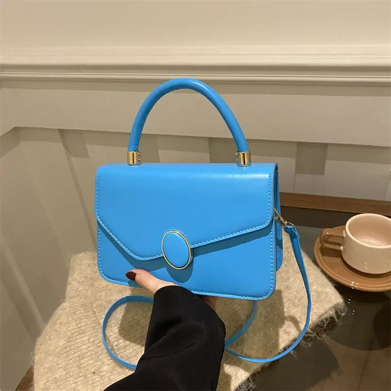 

Classic Fashion Retro Luxury Casual Personality Everything Simple Solid Color Ladies Gorgeous Single Shoulder Crossbody Bag