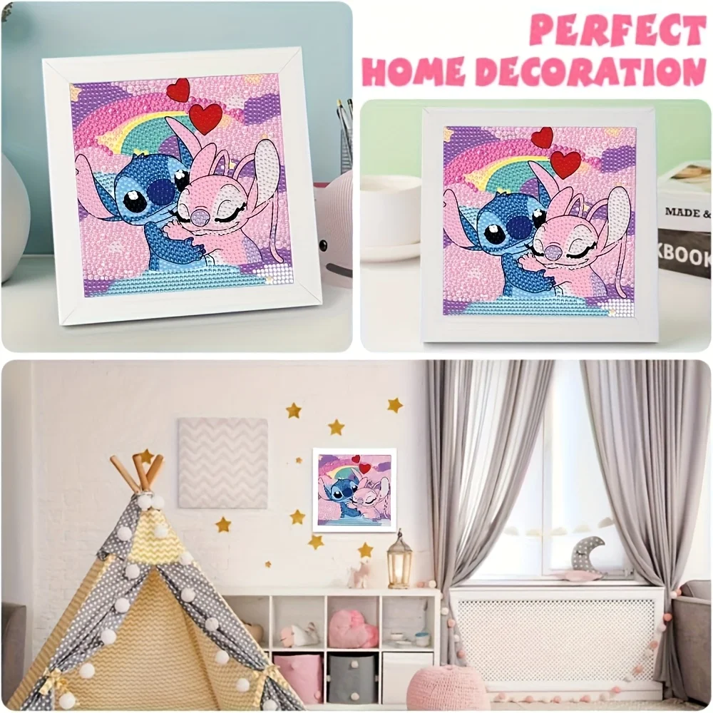 1 шт. Disney Stitch 3D набор алмазной живописи DIY ремесло с набором инструментов гостиная спальня декоративное искусство мультфильм креативное украшение
