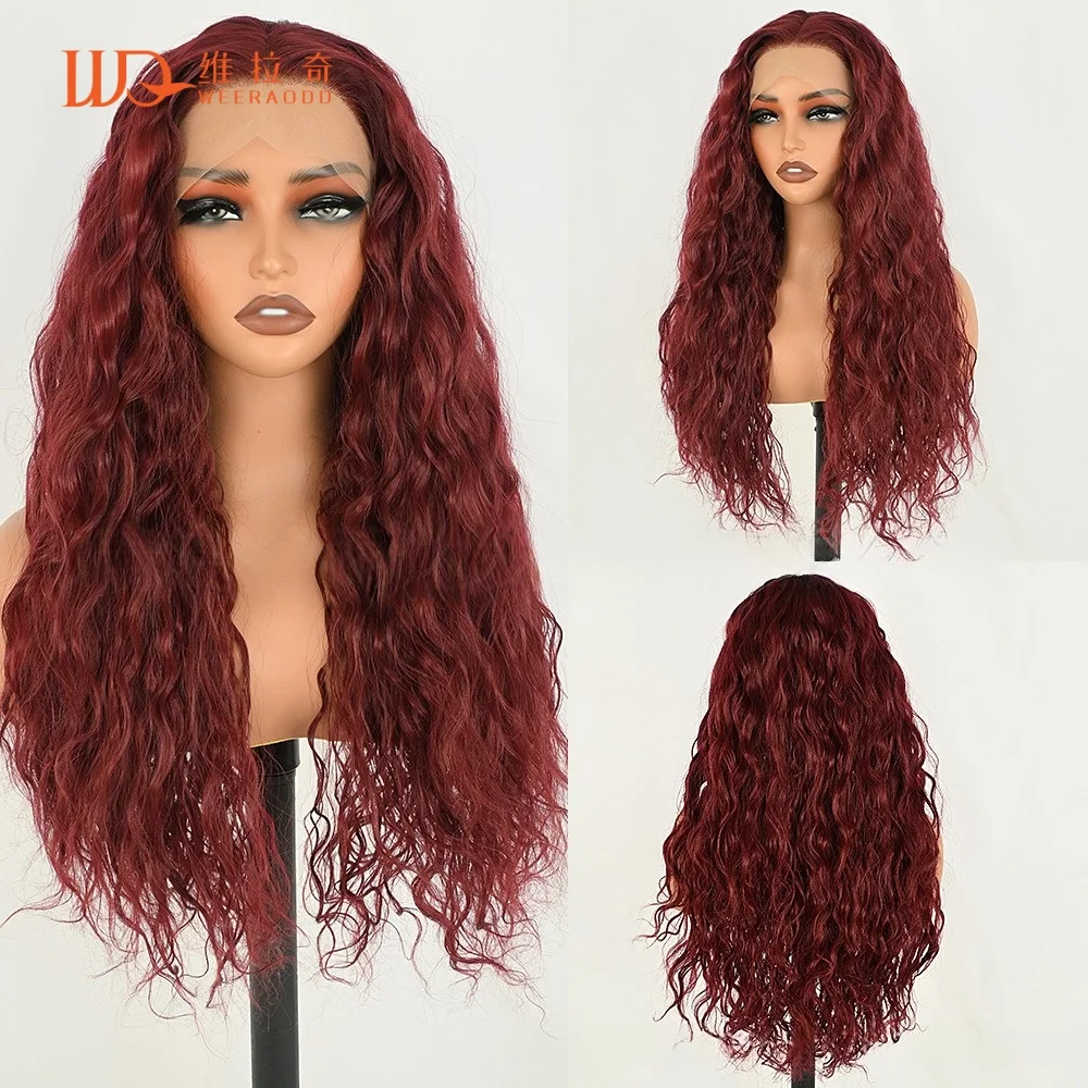 28-water-wave-13x4-lace-front-wig-burgundy-red-heat-resistant-synthetic-wig-glueless-long-curly-wigs-for-women-party-150