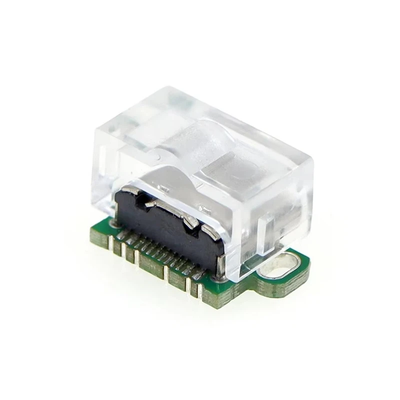Super Sale Charging Port with Cover Shell for Gameboy Advance SP Charging Clear