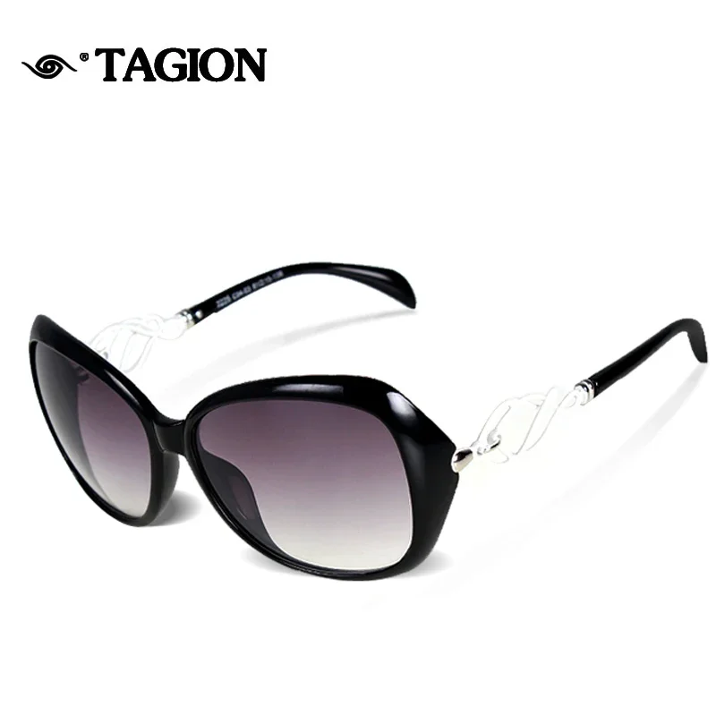 TAGION Elegant Female Sunglasses Women Plastic Butterfly Sun Glasses Traveling Eyewear Driving Goggles Oculos De Sol Feminino