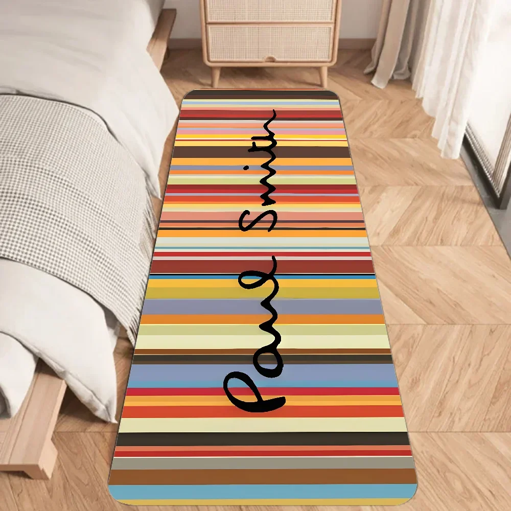 Paul Smith Floor Mat Graphic Printed Flannel Doormats for Bathroom Kitchen Entrance Carpet Home Decor