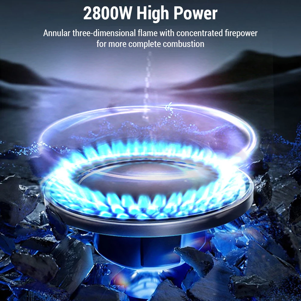 موقد غاز محمول للتخييم ، موقد قابل للطي ، حقائب الظهر الخارجية ، لوازم ومعدات المشي لمسافات طويلة