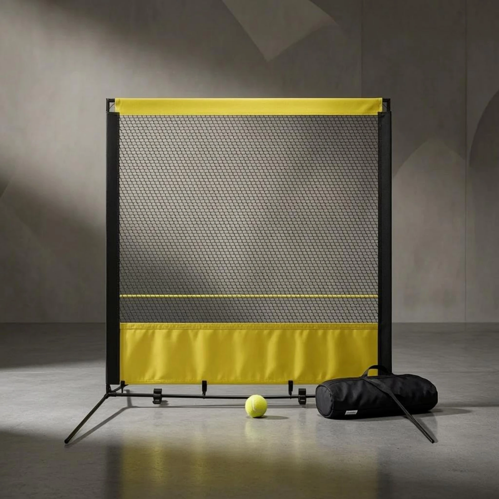 Tennis Rebound Net Polyester Tennis Practice Net Athletic Equipment Easy Assembly Consistent Ball Return