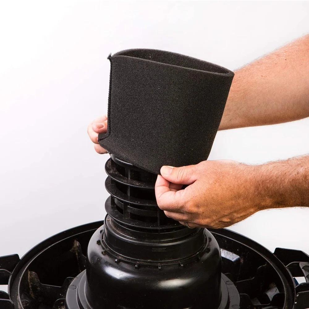 5~20갤런 습식 건식 진공 청소기와 호환되는 폼 필터 습식 픽업 간편한 설치 1팩 VFF51 3701