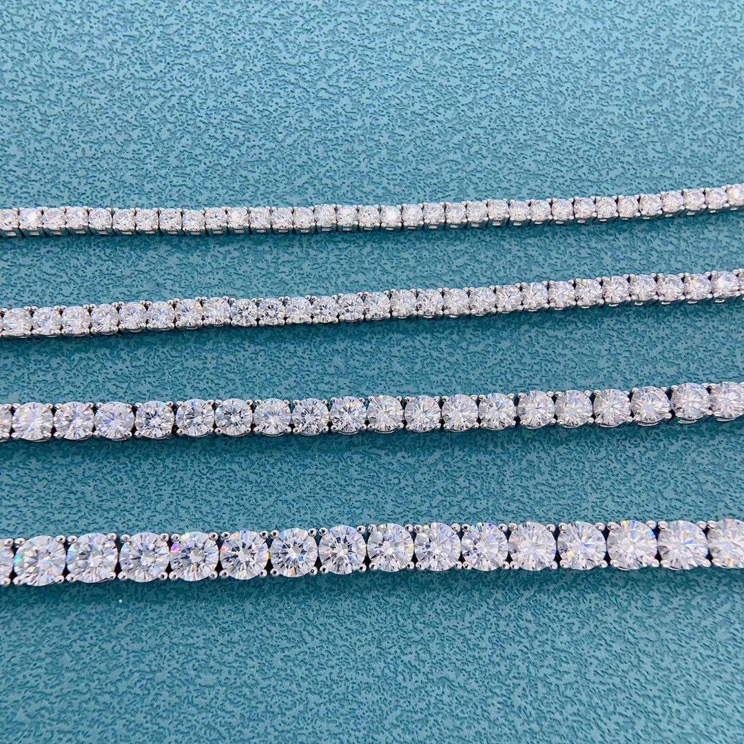 سوار نسائي من الألماس عالي الكربون PT950 بلاتينيوم كامل التمهيد (5-50 نقطة) |   تصميم ثلاثي الأبعاد ملفوف بالكرمة، أنيق للارتداء اليومي