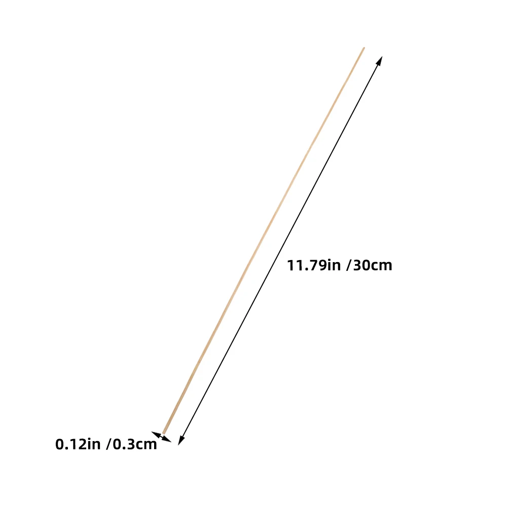 Bâtons de cerf-volant en bambou, 50 pièces, matériau léger pour une décoration polyvalente, Kits de cerf-volant, tiges longues en bambou, fournitures artisanales de bricolage