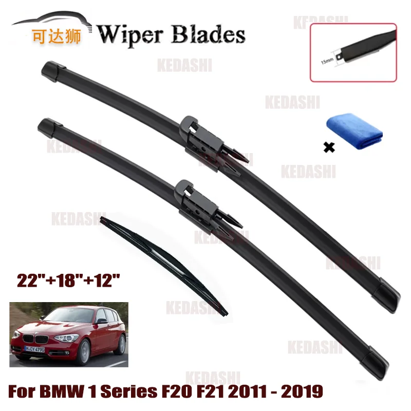 

Front Wiper Blades For BMW 1 Series F20 F21 114i 116i 118i 120i 125i M135i M140i 116d 118d 125d 2012-2019 Windshield Windscreen
