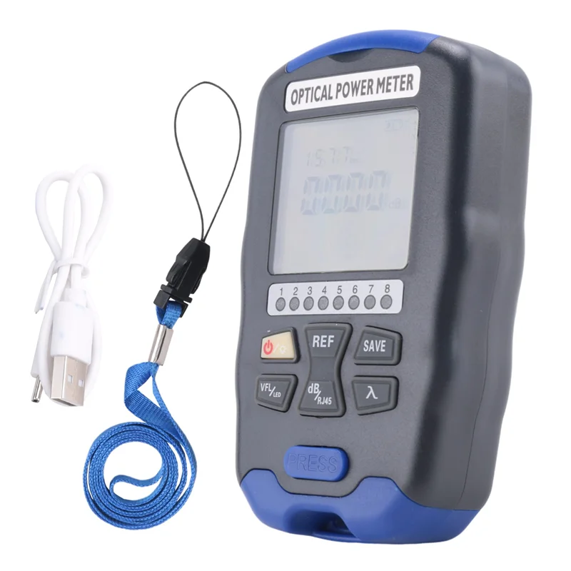 GIGI 10KM 10 Wavelengths Universal Optical Multimeter With For Maintenance(AUA DC70(-70-+10Dbm))