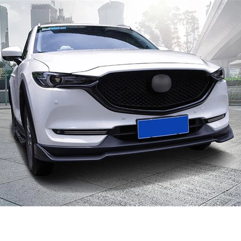 CEYUSOT For Car Grille Trim Strip Mazda CX-5 CX-8 FRONT Bumper Full Star RACING Grills Cover Trim Styling CX5 ACCESSORIES 2017+