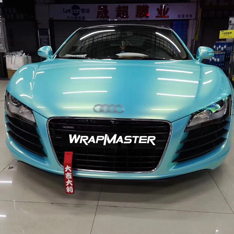 

Wrapmaster 5M/10M/18M Wholesale Car Wrapping Film Fantastic Coral Ice Blue Auto Paint Protection Services