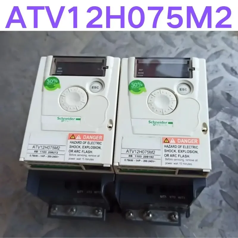 

Second-hand test OK Frequency converter ATV12H075M2