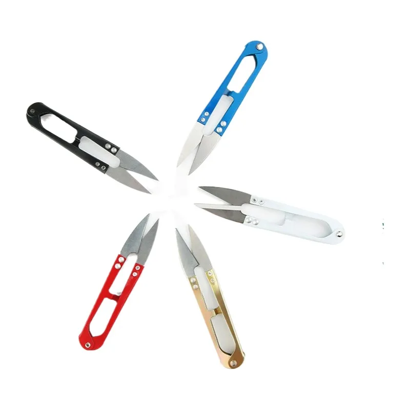 

LIANMAN 5-piece Set of Fishing Scissors Luya Sharp Sturdy and Durable U-shaped Scissors for Line Cutting and Fishing Tools