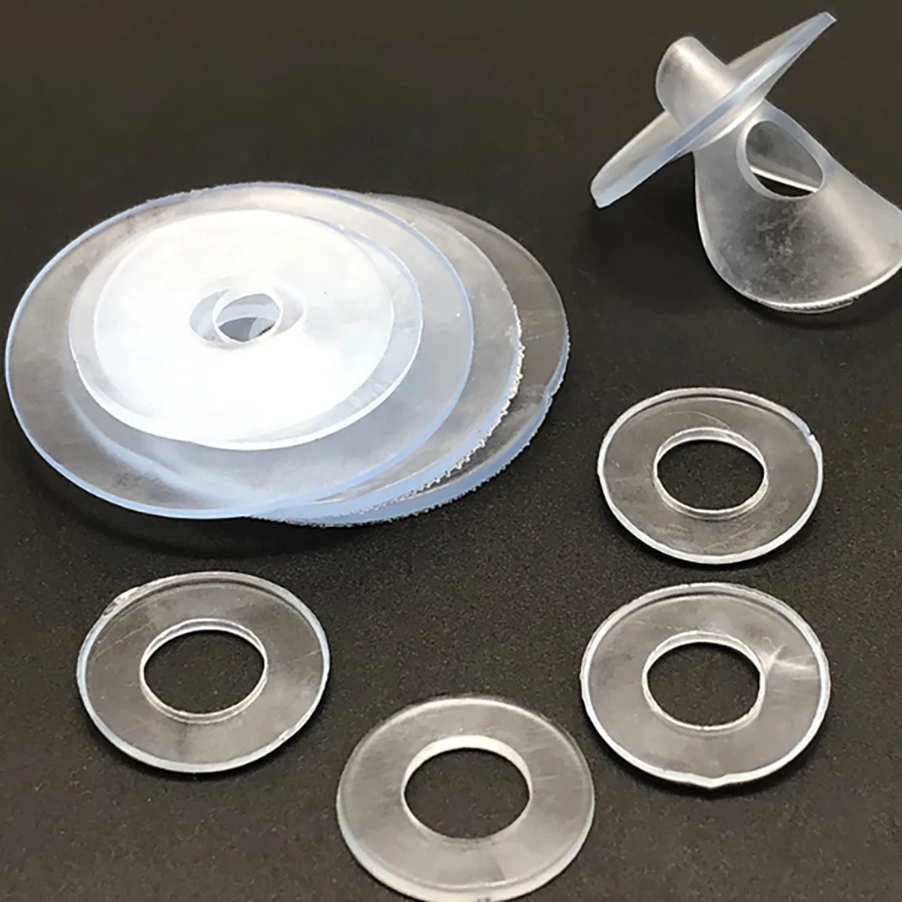 

PVC Gasket Insulation Soft Plastic Flat Pad M4 M6 M8 M10 Transparent Plastic Gasket Environmentally Friendly Wear-Resistant