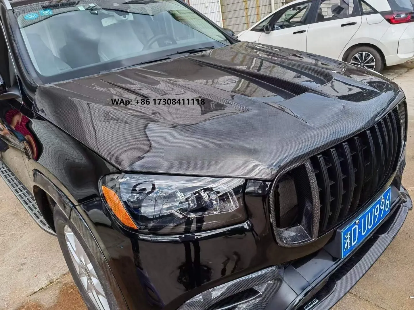 

High Quality Carbon Fiber Engine Hood Two Style Engine Cover Car Hood for 2021+ GLS Upgrade LD Style