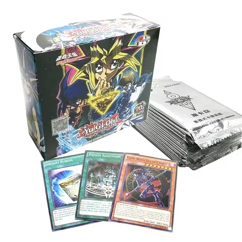 Yu Gi Oh Game Cards Classic Carton YuGiOh Anime Yu Gi Oh English Play Game Cards Collection Boy Toys Gift