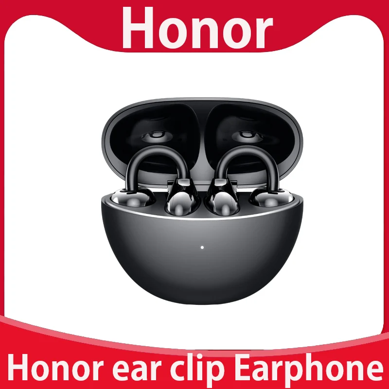 Original Honor LCHSE ear clip TWS Bluetooth headset, spatial surround sound,AAC SBC AI call noise reduction, IP54 waterproof