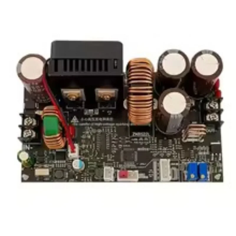 TopElec 1pc 22A/1400W Step-down DC Adjustable Regulated Power Supply Current Module 130*80*50 Mm Electrical Equipment Supplies