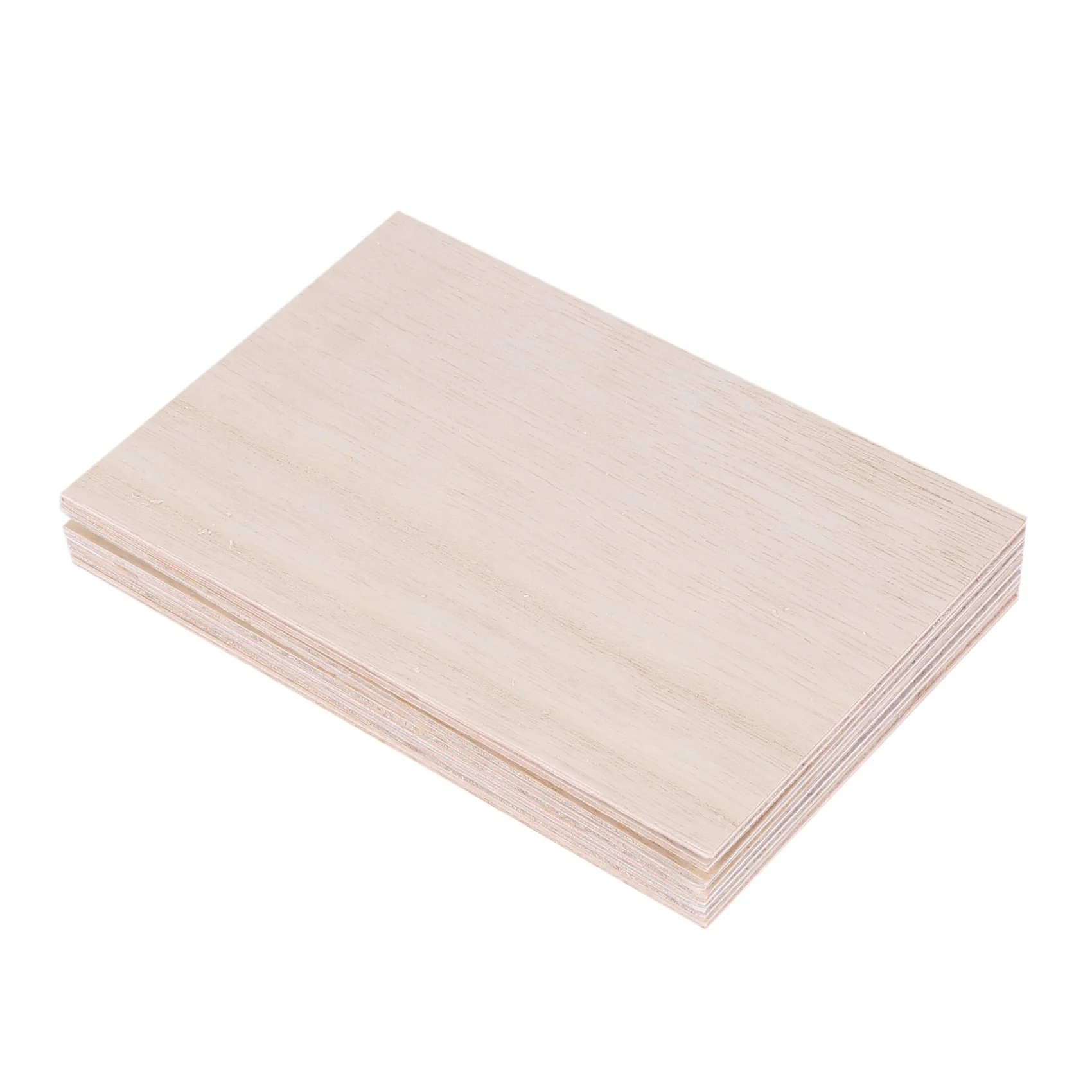 

ABYN-30Pcs Balsa Wood Sheets Wooden Plate 150X100x2mm For House Ship Craft Model DIY