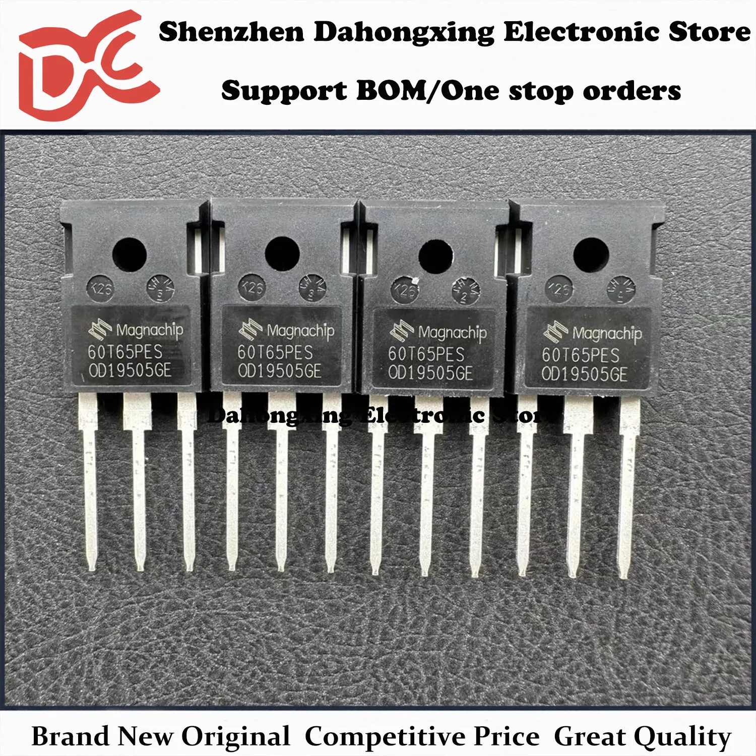 

New Original 10Pcs 60T65PES MBQ60T65PESTH TO-247 60A 650V Powerful IGBT Transistor Electronic Components Great Quality