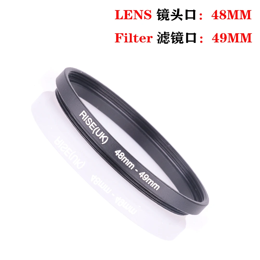 rise-Великобритания-48-мм-49-мм-48-49-мм-48-до-49-повышающее-кольцо-адаптер-для-фильтра-для-nikon-1-j1pentax