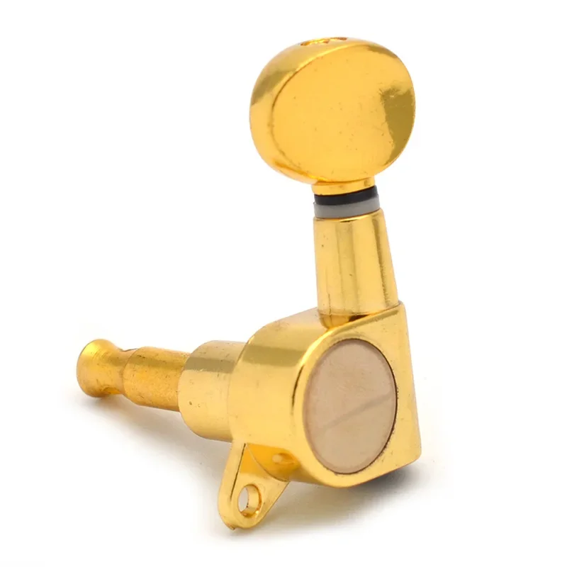 

Chrome Gold Inline Guitar Tuning Pegs keys Tuners Machine Heads for ST TL Style Electric Guitar