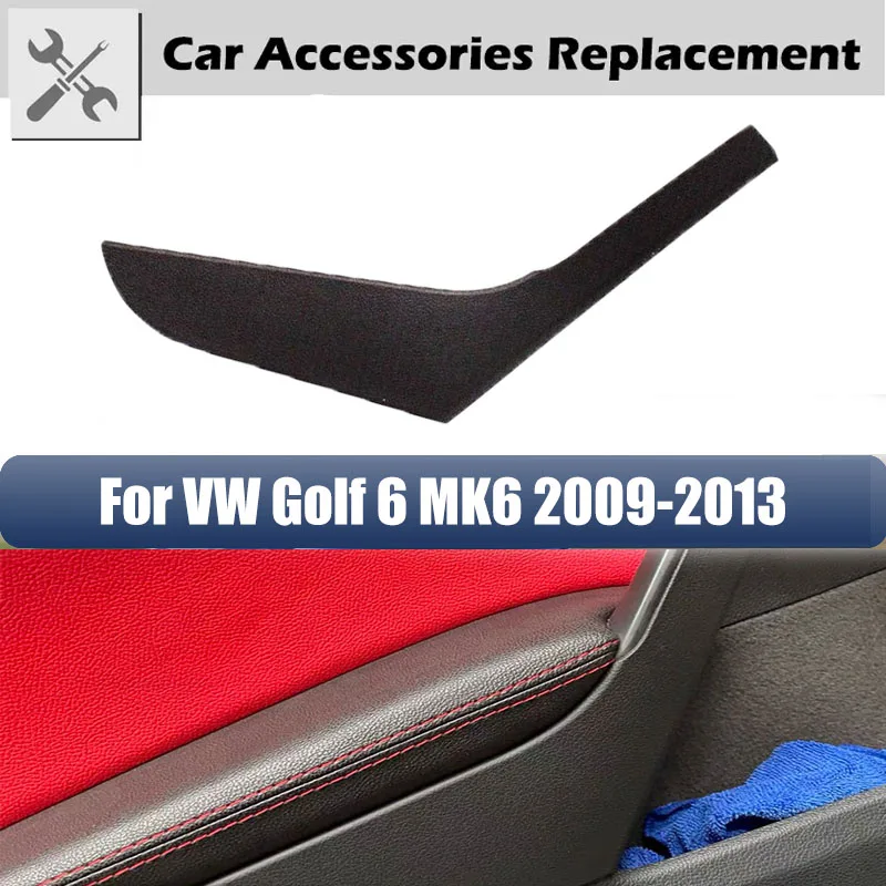 DoorPull Handle Car Interior Cover Trim Black Left Right Fit For VW Golf 6 MK6 2009 2010 2011 2012 2013 5K4868039A 5K4868040A