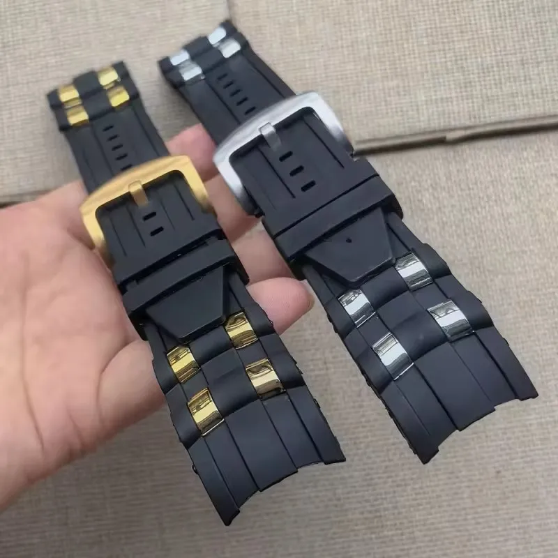 For Invicta Pro Diver 26mm Silicone Wristband Curved End Rubber Strap Replacement for Men High Quality Soft Sport Watchbands - view 5