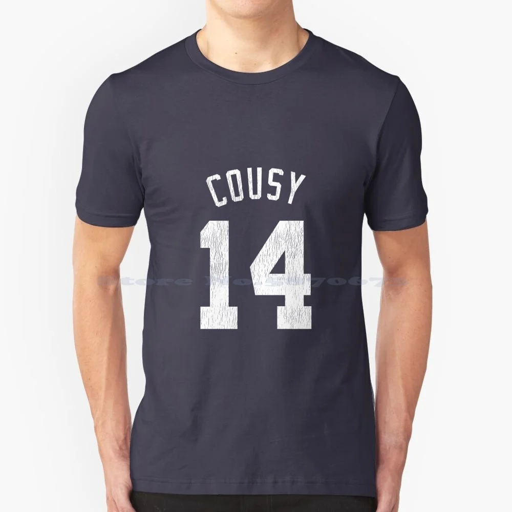 Cousy T Shirt 100% Cotton Tee Bob Basketball Cousy Boston