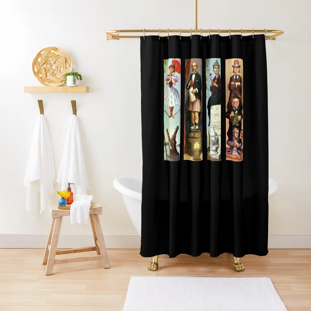 

Haunted Mansion All Character Shower Curtain Bathroom And Shower For The Bathroom Shower Waterproof Bathtub Curtain