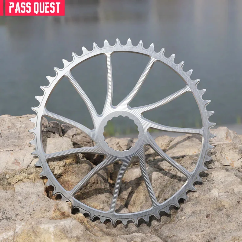 PASS QUEST Round Narrow-tooth Sprockets (3mm offset) Is Suitable For Raceface Easton XXE 40-54T