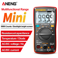 ANENG AN8009 Multimeter Digital Transistor Tester Capacitor multimetro Tester Capacitance Meter Temp Diode electrician tools