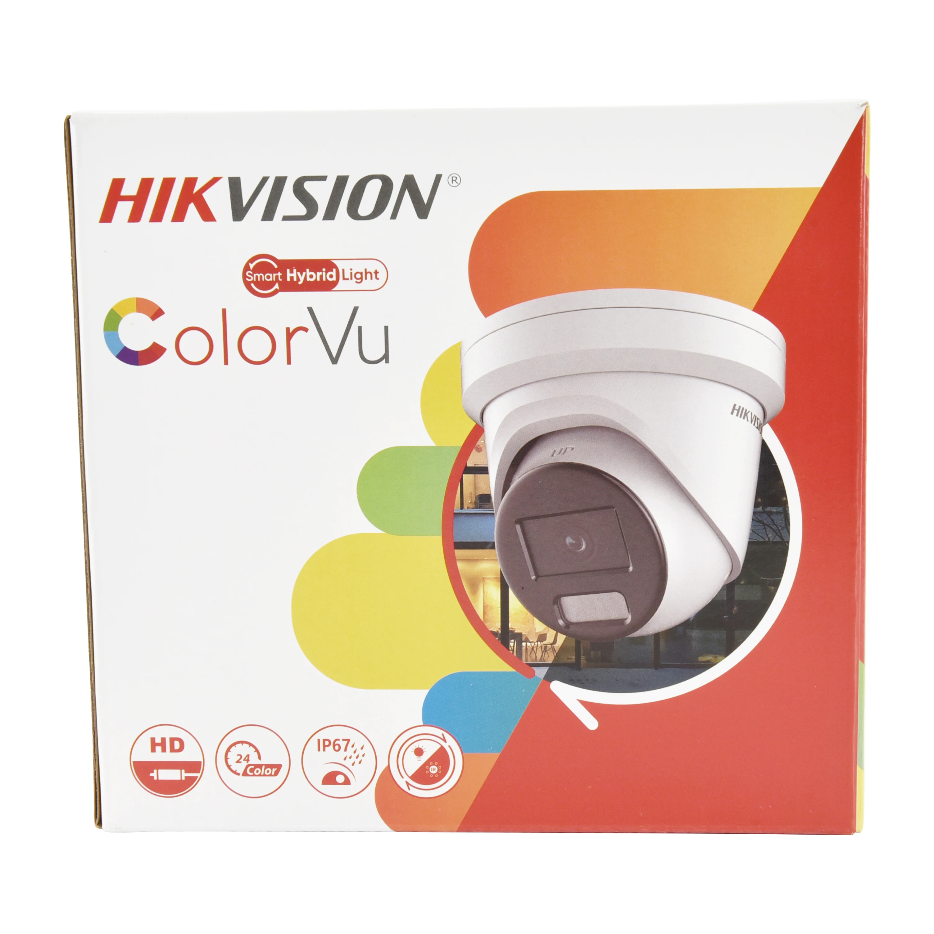 Imagem -03 - Hikvision Ds2cd2387g2h-liu 8mp 4k Luz Híbrida Inteligente Colorvu Câmera ip Acusense Microfone Embutido Slot sd Ip67 Poe Cctv Vigilância