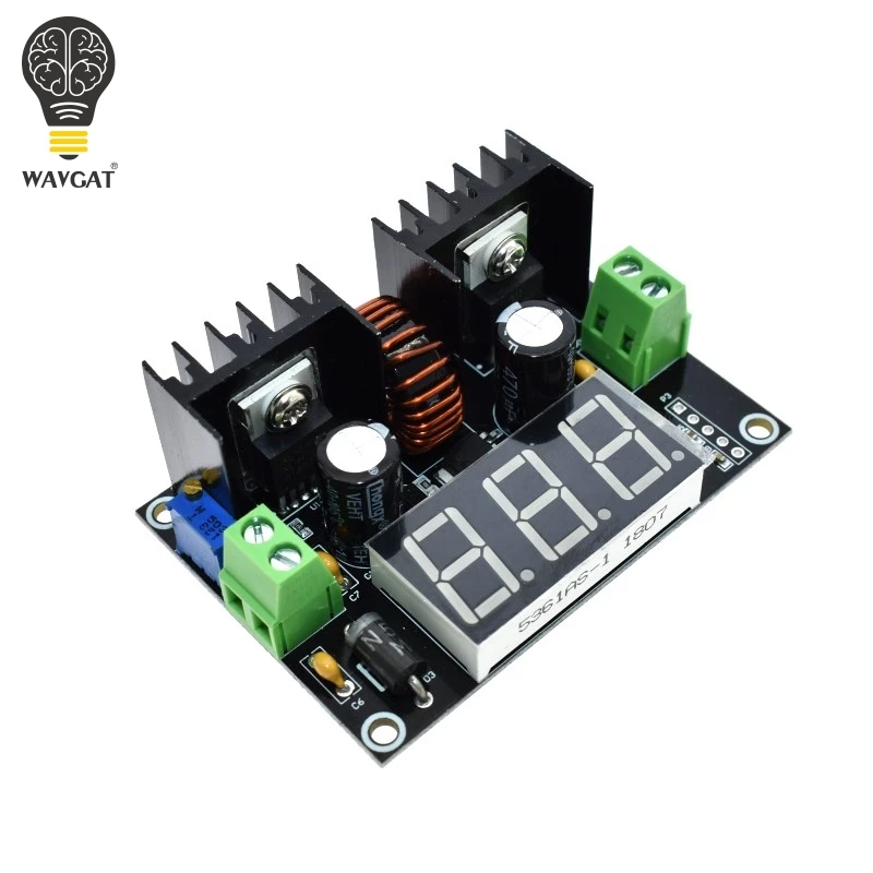 official VHM-142 DC 4-40V 8A Voltage Regulator Module Digital PWM Adjustabl DC-DC Step Down Voltage Regulator DC XL4016E1