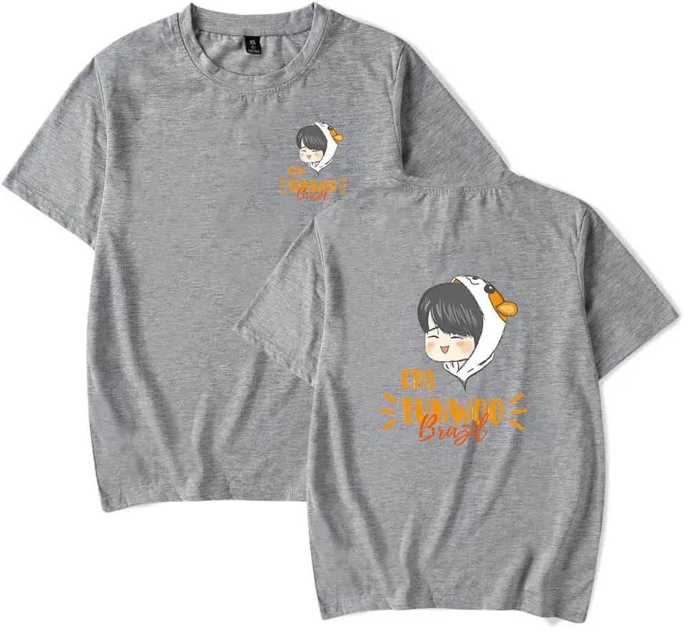 CHA EUN WOO Merch Kpop dicon booy Tshirt for Men/Women Youtuber Crewneck tee Music Fans Pullovers