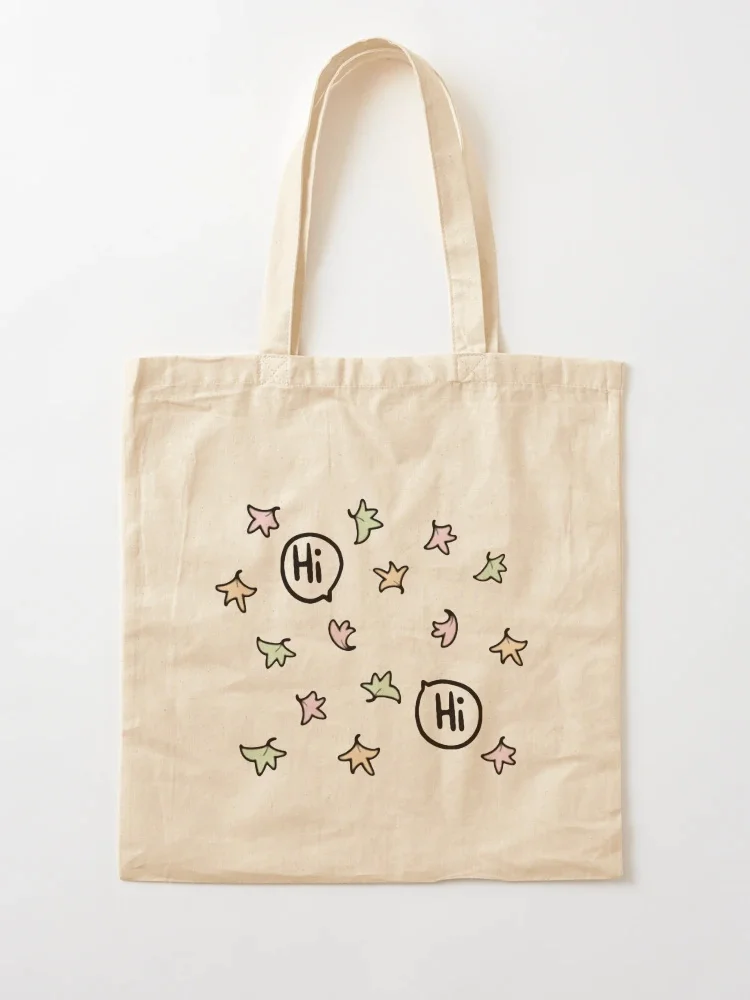 Heartstopper Charlie and Nick Hi Tote Bag For Women Reuseable Canvas For Girl Fashion Shopping Grocery For Female Shoulder Bags