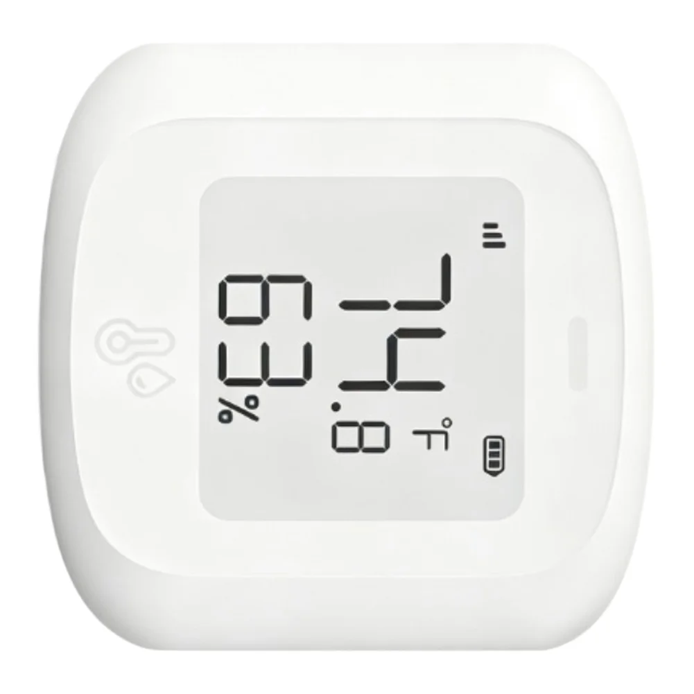 Humidity Control Sensor For Greenhouse Temperature Sensor White WiFi Temperature Sensor Easy Installation Process