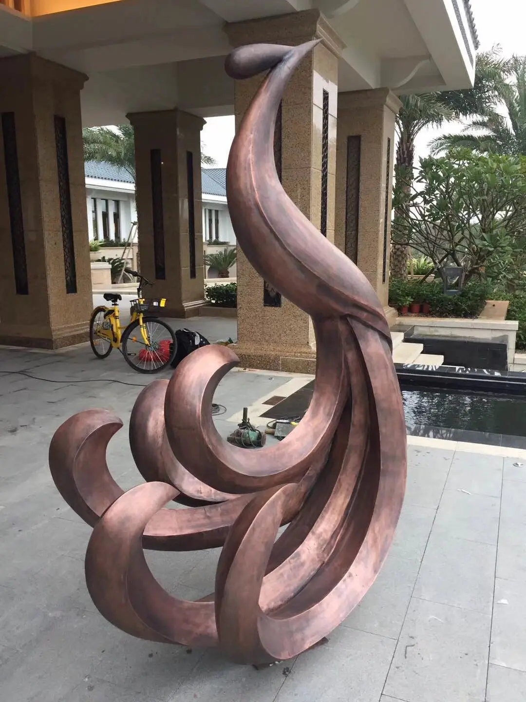 *Customization Fiberglass Sculpture Ornament Handmade Decoration Sculpture for Park Outdoor Landmark Artwork