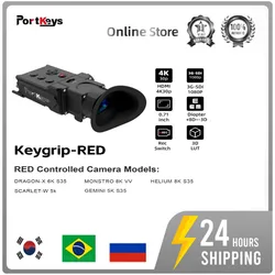 Portkeys OEYE-RED 4K 3G-SDI/HDMI Electronic Viewfinder 1920X1080 Control Camera Menu for RED DSMC2/MONSTRO 8K VV/HELIUM 8K S35