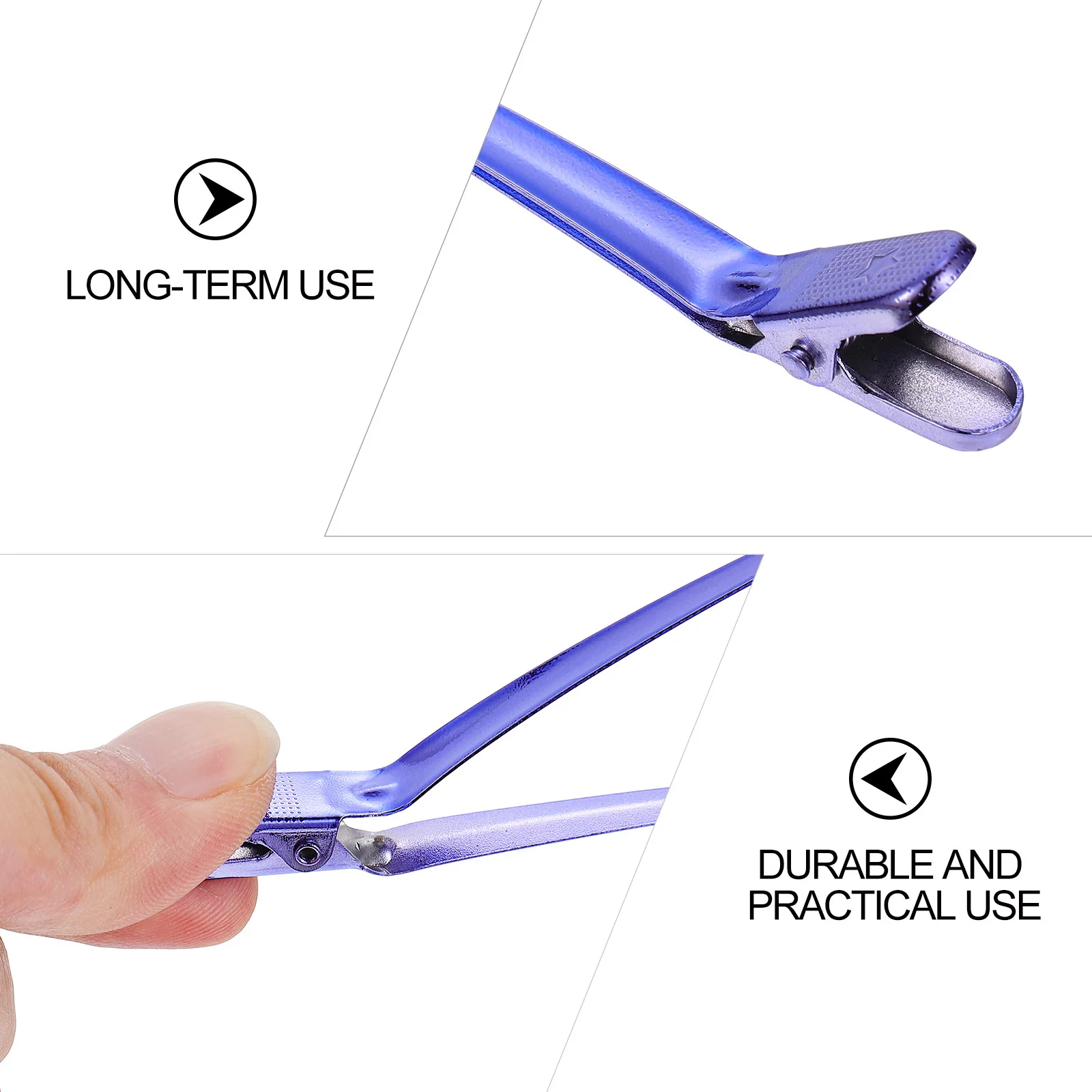 

12pcs Hairdressing Duckbill Clips Metal Sectioning Clamps For Barber Styling Tool Hairpin Smooth Hold Washing Shower Use