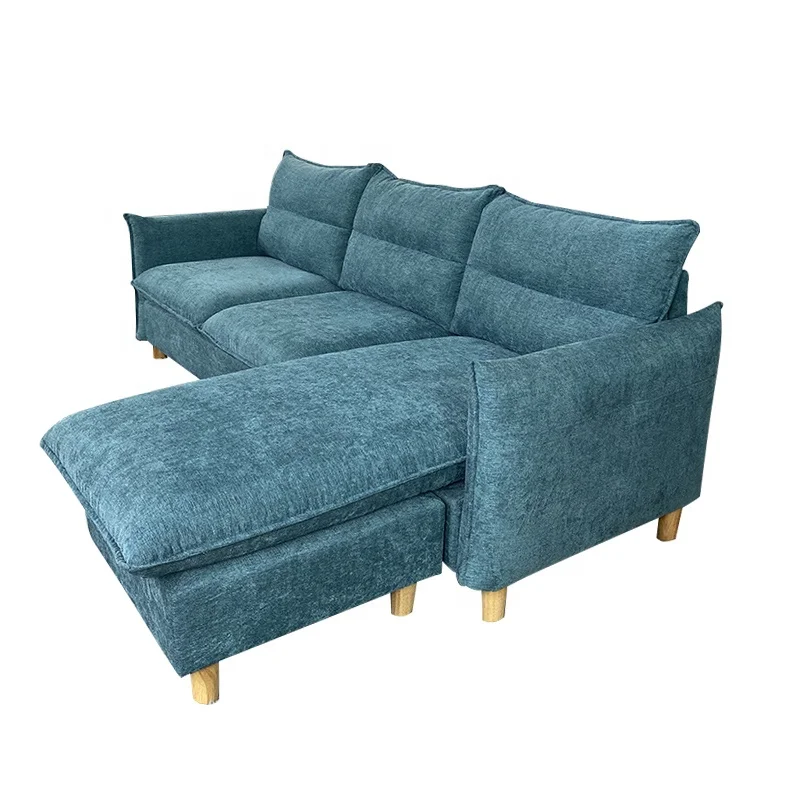 

Chic Nordic high-end luxury sofa furniture folding modern metal frame storage function