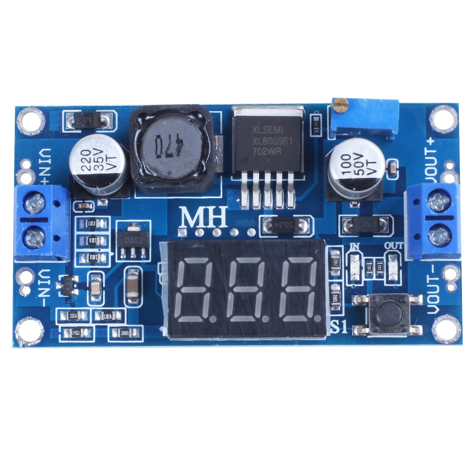 DC-DC Step-Up Converter Module 4A Power Supply Voltage Adjustable XL6009E1