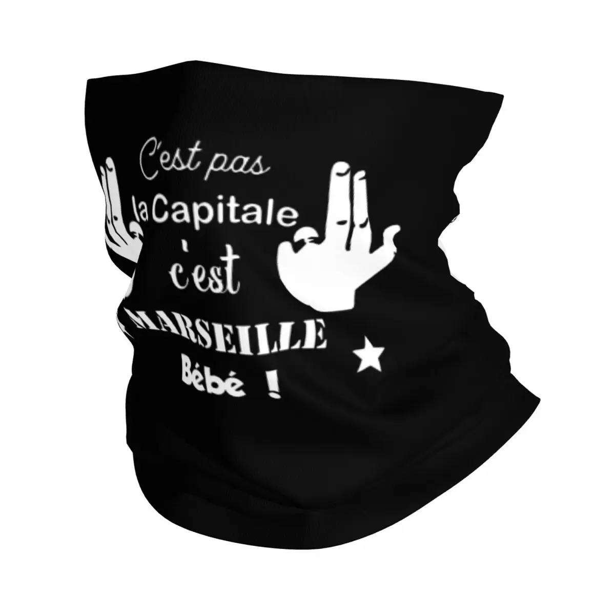 Custom JUL Bandana Neck Warmer Women Men Winter Hiking Ski Scarf Gaiter Face Cover