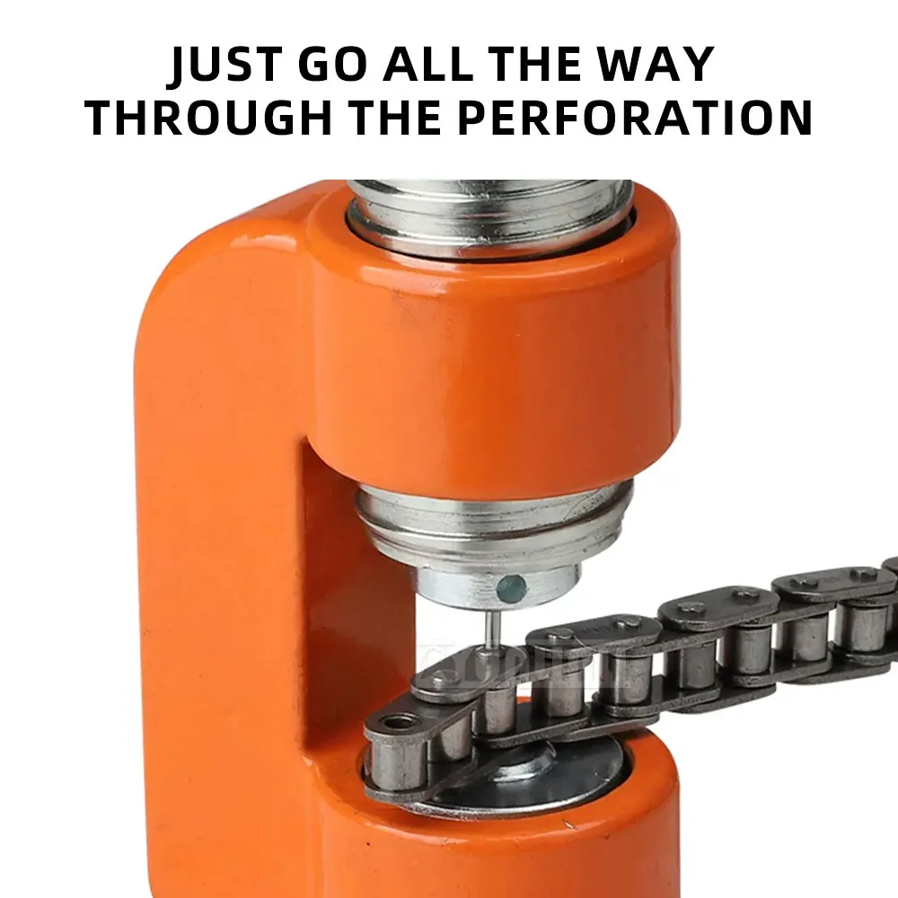 Multi-Functional Chain Splitter Tool, Hydraulic Chain Breaker, Universal for 4/5/6 Point, 1 Inch, 8A 10A 12A 16A Chains